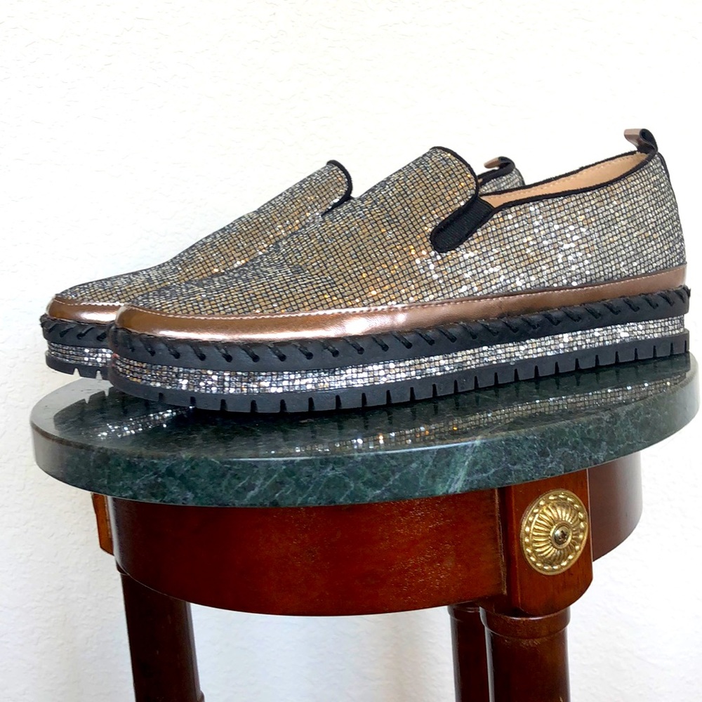 🌻Jolimall silver shiny shoe s9